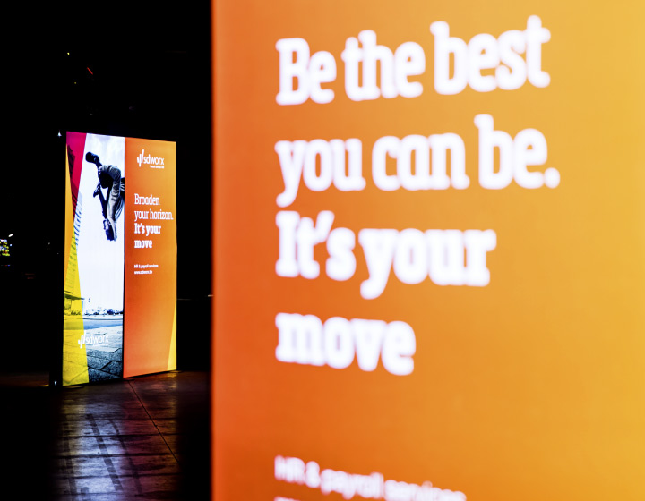 SD Worx - International Employer Branding Strategy & Campaign posters